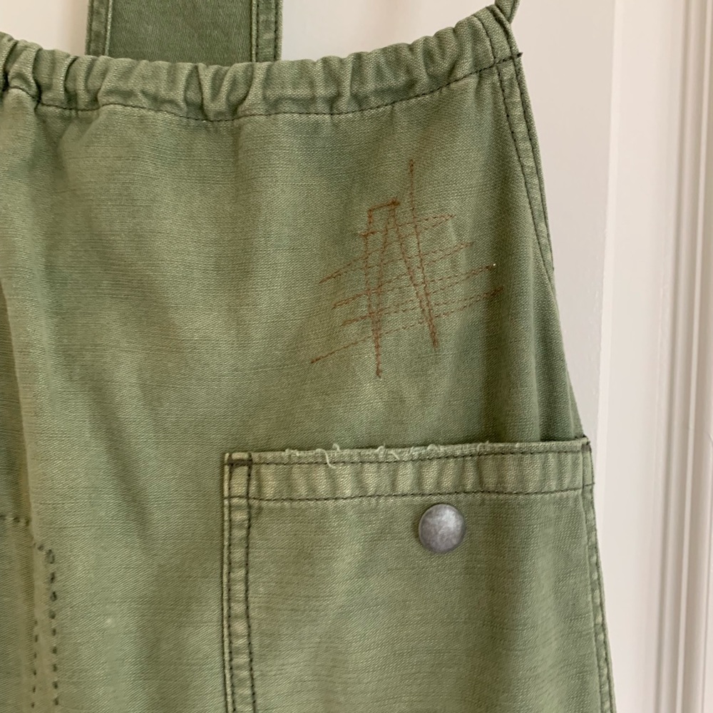 Free People MILITARY UTILITY DRESS PLATOON WASH - Picture 5 of 8